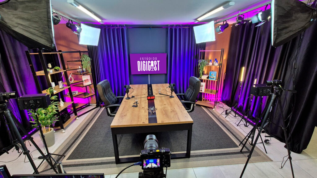 Estúdio de podcast em Curitiba | Estúdio Turbo| Podcast | Vídeoaulas