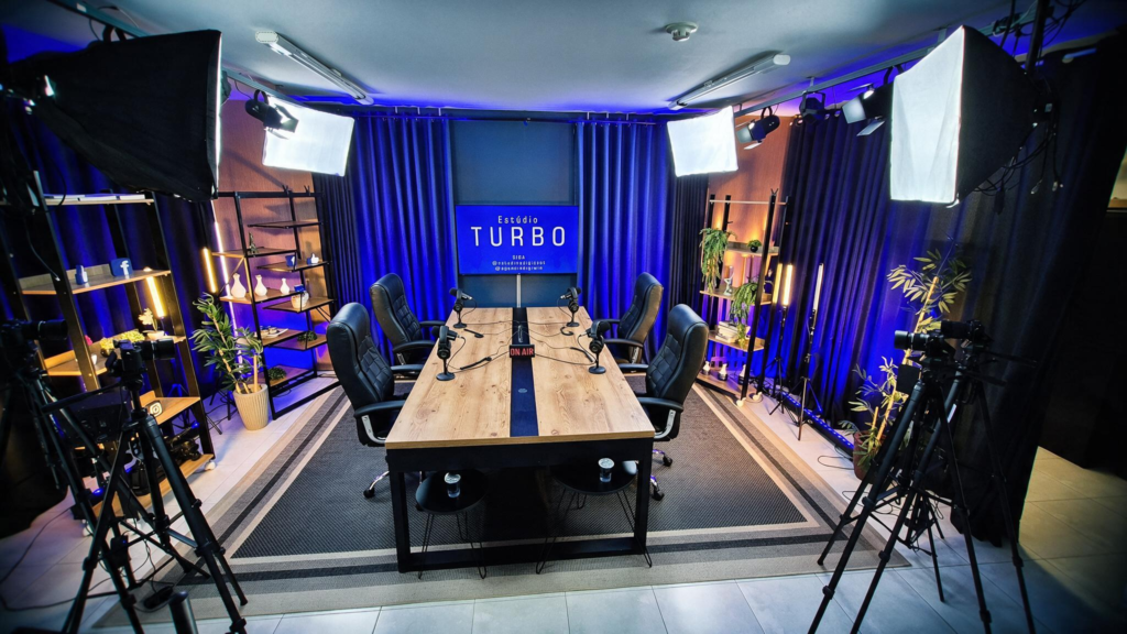 Estudio podcast Turbo